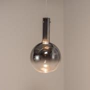 Eko-Light Hänglampa Toronto, glaskula krom-transparent, Ø 25 cm