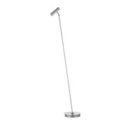 HELL LED-golvlampa Tom Pro, matt nickel, 1 lampa, CCT, dimmer