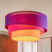 Euluna Trio Max filt, Ø60cm, violett/rosa/orange