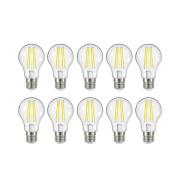 Arcchio LED-filamentlampa E27 3,8W 827 806 lumen 10-pack