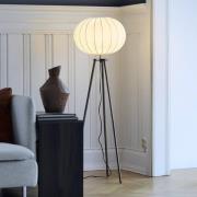 PR Home Base golvlampa, brons, höjd 125 cm, textil
