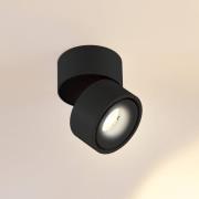 Arcchio LED-takspotlight Rotari, 980lm, 1 lampa, svart