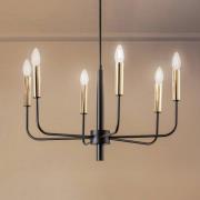 Luminex Ljuskrona Hedwig, 6 lampor
