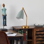 GUBI Gräshoppa bordslampa, blå-grå
