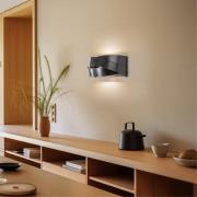 Euluna vägglampa Tornado, antracit