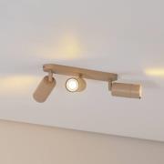 Luminex Link takspotlight, beige, längd 33 cm, 3 lampor.