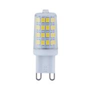 Lindby LED-stiftlampa, G9 3W, klar, 4 000 K, 350 lm