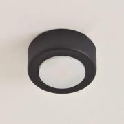 HELAM SPOT 53 takspotlight, svart, Ø 11,5 cm, metall, GX53