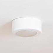 HELAM SPOT 53 takspotlight, cremevit, Ø 11,5 cm, metall, GX53