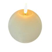 STERNTALER LED-vaxljus, vitt, höjd 11 cm, kula, batteri