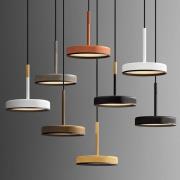 OLEV LED-hänglampa OVERFLY, guld, Ø 15 cm, metall, 927 dimbar