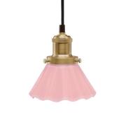 PR Home Pendellampa August, Ø 15 cm, rosa, stickkontakt