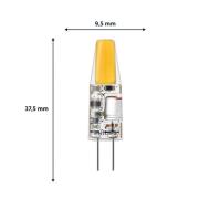 Philips LED-lampa G4 med stiftsockel 1,7W klar 2 700K 12V