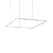 Ideallux Ideal Lux LED-hänglampa Oracle Slim 70 x 70 cm vit 3.000 K