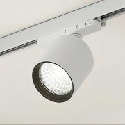 Arcchio Candra LED-strålkastare, vit 26,5W 4.000K