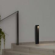 FARO BARCELONA LED-sockellampa Cerler, antracit, 60 cm, metall, IP65, ...