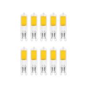 Arcchio LED-stiftlampa, G9, 2,2W, 3000K, set om 10 st