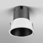 OSRAM LED-inbyggnadsspot TWIST, vit/svart 840 Ø 9,3 cm metall