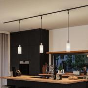 Paulmann URail lampskärm Raja 2Easy, opal, Ø 10 cm