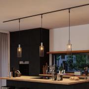 Paulmann URail lampskärm Biraha 2Easy, antracit, Ø 12 cm