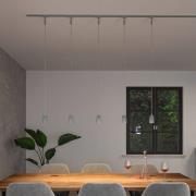 Paulmann URail hänglampa, matt krom, GU10