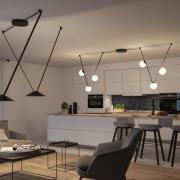 Paulmann ULine rembas, längd 10 m, max. 150 W, svart