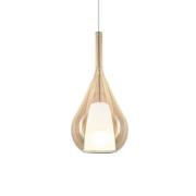 Ideallux Ideal Lux pendellampa Kalique 3, bärnstensfärgad, Ø 18 cm