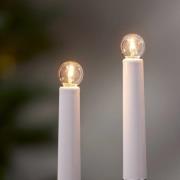 STAR TRADING LED-filamentlampa E10 3W dimbar, 3-pack, 55V