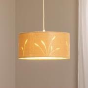 Maco Design Boho Auris hänglampa, beige, Ø 40 cm, textil