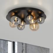 Paul Neuhaus taklampa Popsicle, glas, Ø 48 cm, G9