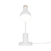 Nordlux Bordslampa Devone, vit, höjd 43 cm, metall