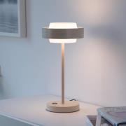 SCHÖNER WOHNEN LED-bordslampa Elmo, Sandbrise, 3000 K dimmer