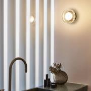 MARSET LED-utomhusvägglampa ROC, svart, 14 cm, IP65, TRIAC