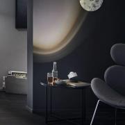 Paulmann LED-bordslampa Aldan, aluminium, 10 cm, dimbar