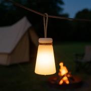 FH Lighting LED-batteri bordslampa Bruno 3 000 K, RGB, vit