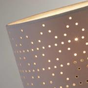 Searchlight Bordslampa Taave, grå/svart, textil, metall, 27 cm, E14