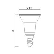 Sylvania LED-lampa RETRO, PAR16, E14, 3,6 W, 830, 345 lm, 36°