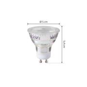 Arcchio LED-lampa GU10 2,5W 6500K 450lm glas set om 5