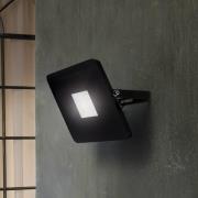 EGLO Utomhus LED-spot Faedo 3 i svart, 50 W
