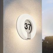 EGLO connect Marchesa-C utomhusvägglampa husnummer