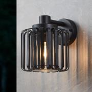 EGLO Utomhusvägglampa Selinus av stål, svart