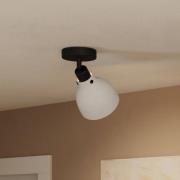 EGLO Matlock takspotlight, längd 24,5 cm, grå/svart, stål