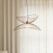 Globen Lighting hänglampa RAY, rosa, Ø 70 cm, metall