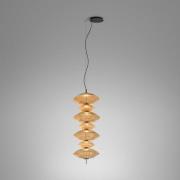 Bover LED-hänglampa Yuyun S/7C, dimbar 0-10V, beige