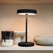 Dyberg Larsen LED-batteridriven bordslampa Starlight, svart, metall