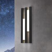 EGLO LED utomhusvägglampa Fandina, svart