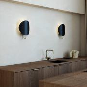 DFTP by Nordlux Vägglampa Spargo, indirekt ljus, svart/guld