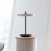 UMAGE LED-bordslampa Asteria Table, USB, pärlvit/svart