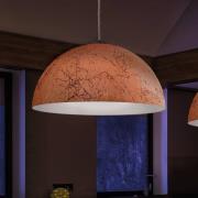 austrolux Pendellampa Cult Vintage, koppar, Ø 40 cm