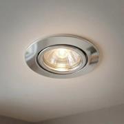 Paulmann Premium Varias HV-infälld lampa, borstat järn